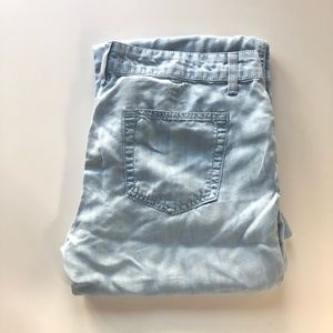 Cloth & Stone Pants 6 blue wide leg Anthropologie